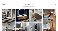 Desktop Screenshot of drivved.no